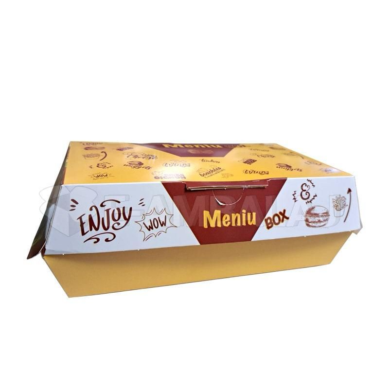 Cutie Hamburger  Mare Patrata "ENJOY" – imaginea 2